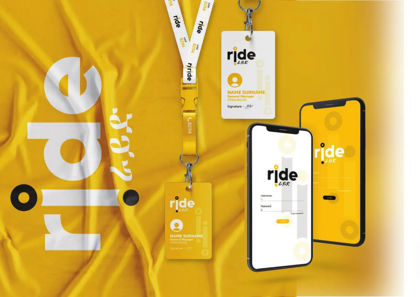 Ride: Logo & fleet branding